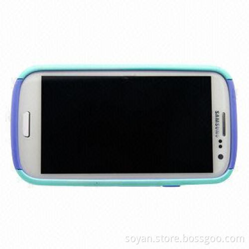Hybrid Hard PC+TPU Case in Two Colors, for Samsung S3, Various Colors, Also Available for iPhone